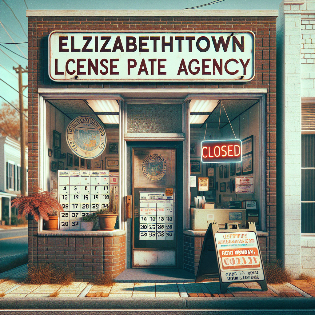 "End of an Era: Elizabethtown's N.C. DMV License Plate Agency Set to Close Amid Operator Retirement"