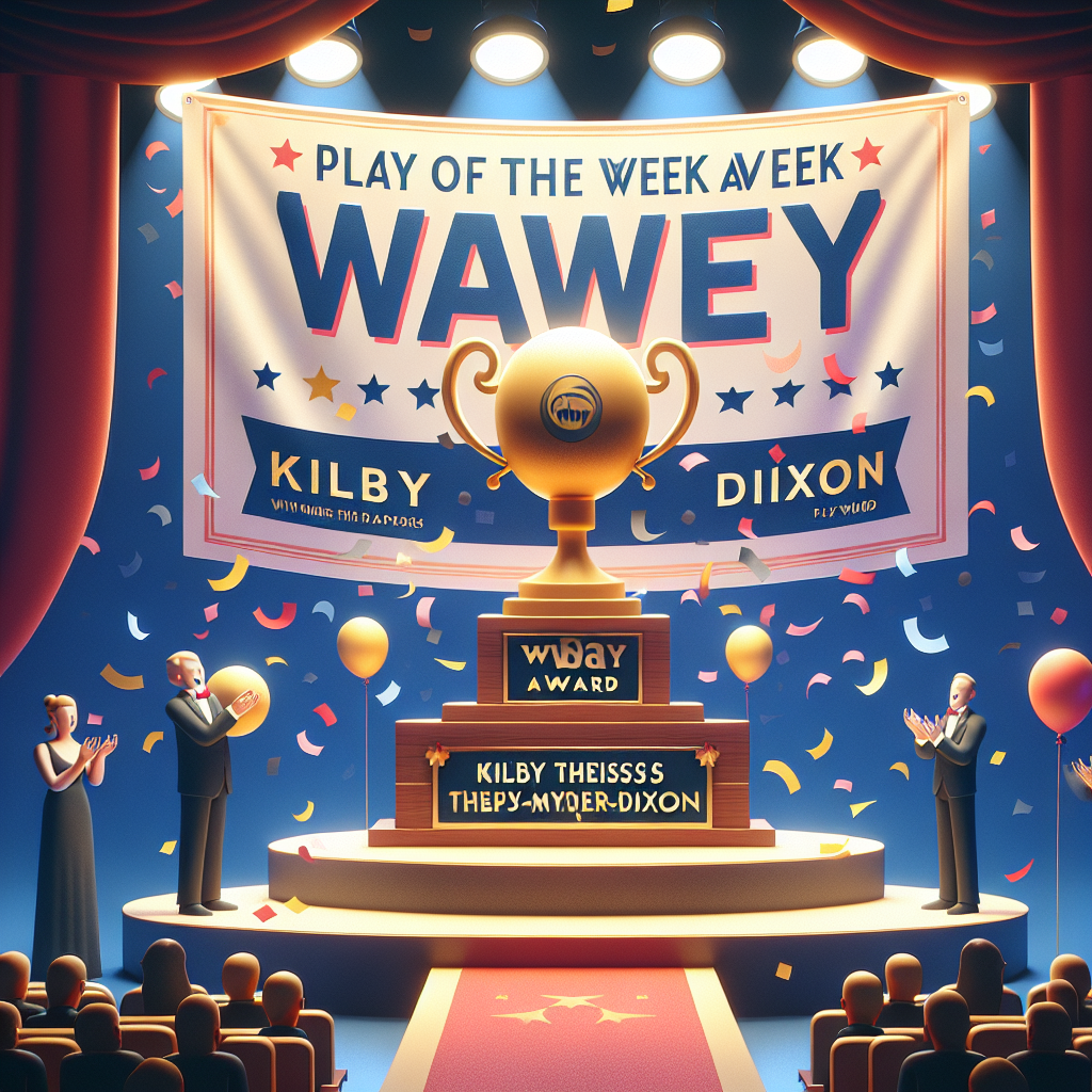 "Triumph in the Endzone: Laney's Kilby Theiss-Dixon Wins WWAY Play of the Week with Spectacular Catch"