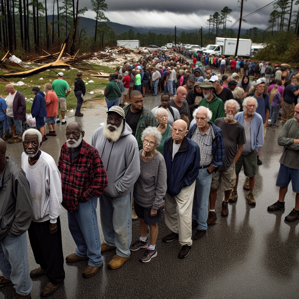 "Aftermath of Hurricane Helene: Desperation and Recovery in Western North Carolina"