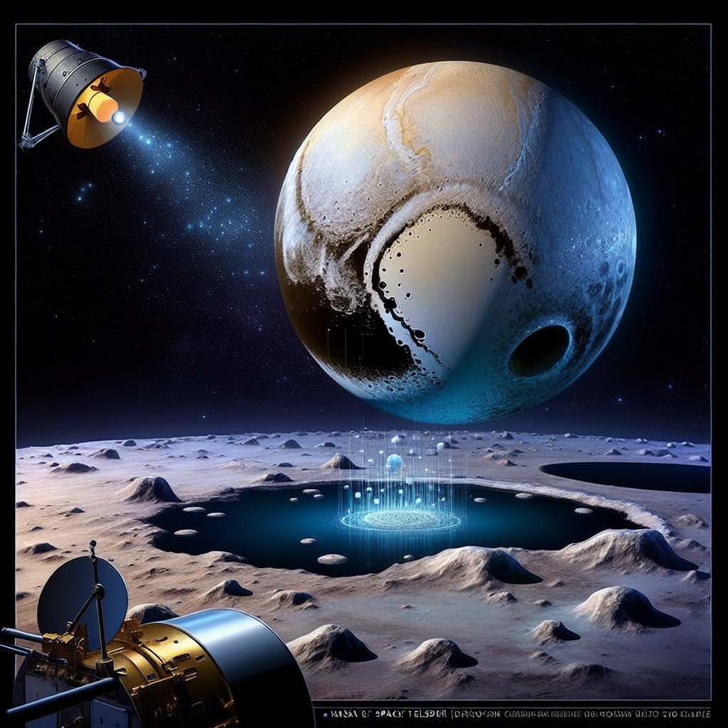 "Unlocking Charon's Secrets: NASA's Webb Telescope Unearths New Findings on Pluto's Largest Moon"