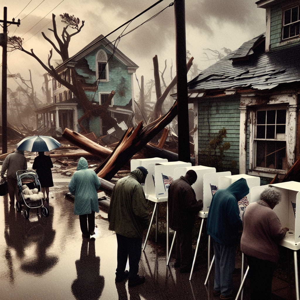 "Post-Hurricane Helene: North Carolina's Election Readiness Struggle and Accommodations for Voters"