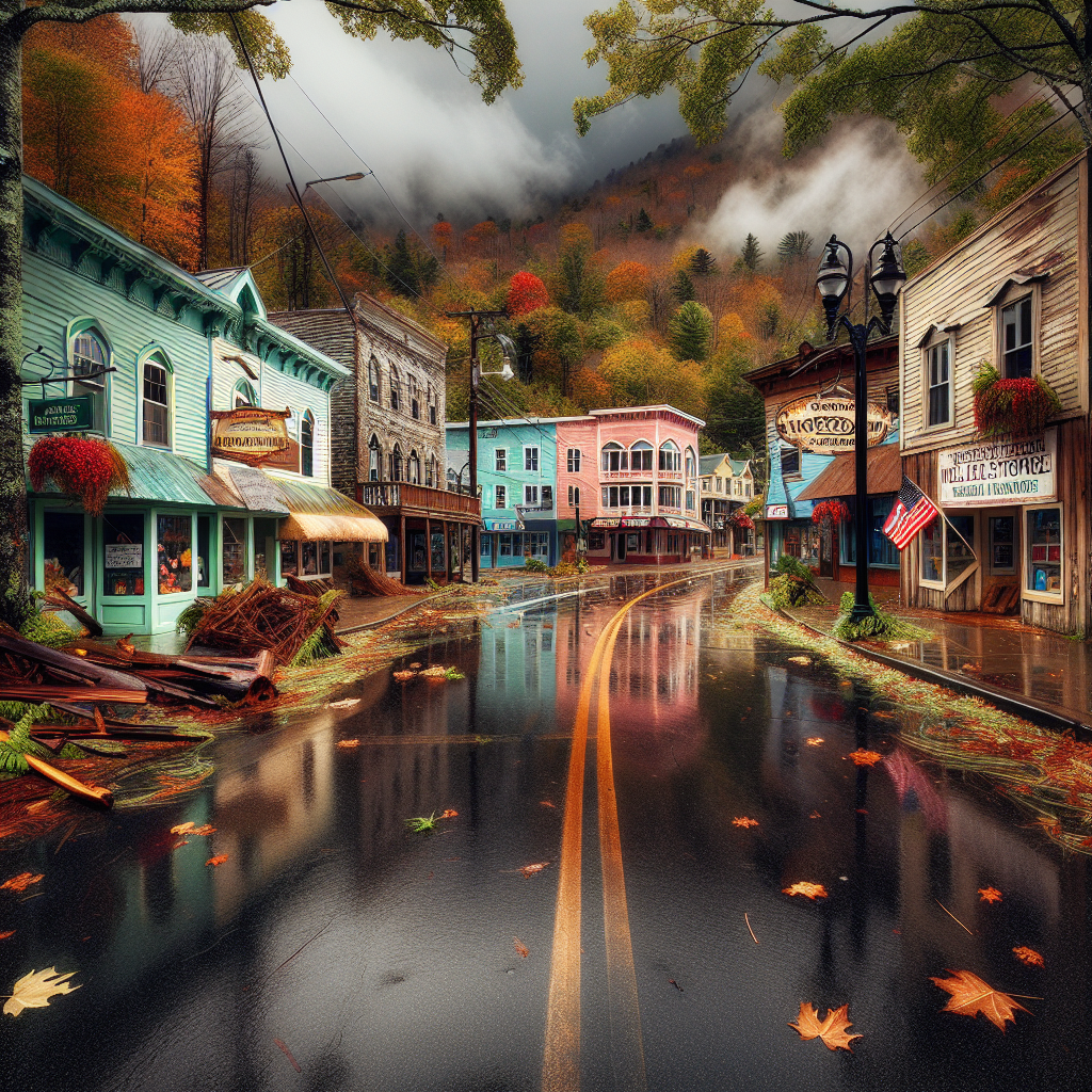 "Devastation After Tropical Storm Helene: Impact on Tourism and Local Businesses in Boone, North Carolina"