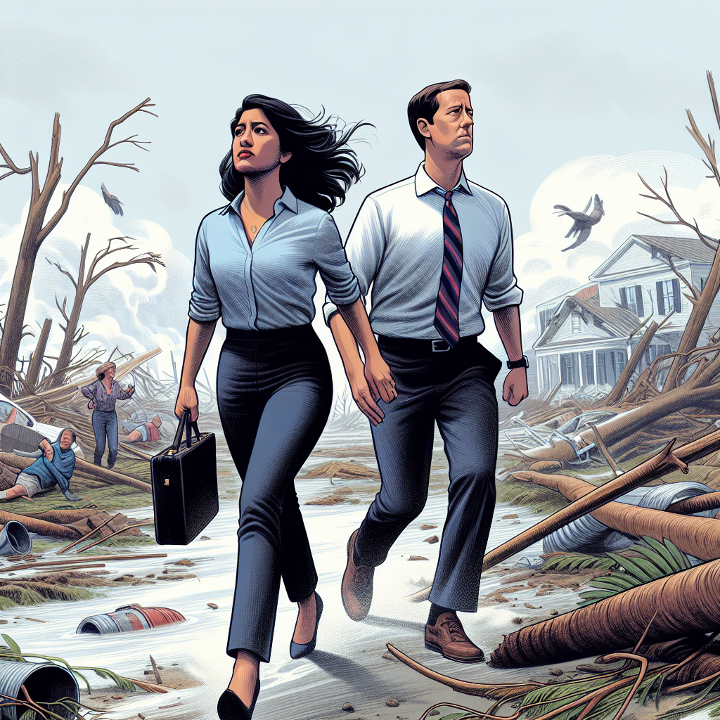 "Presidential Empathy: Biden and Harris Navigate Response to Hurricane Helene Amid Political and Humanitarian Testing Grounds"