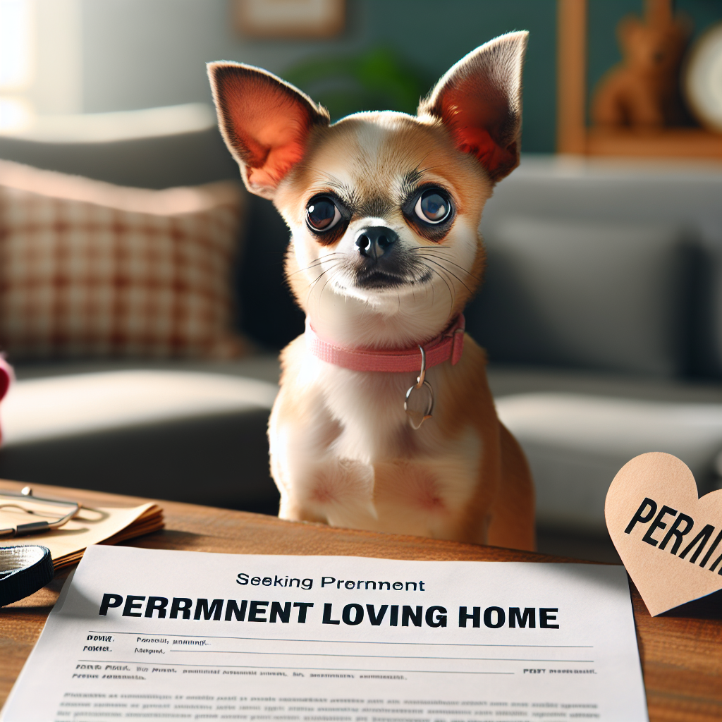 "Meet Stella: The Cuddly Chihuahua Seeking a Forever Home"