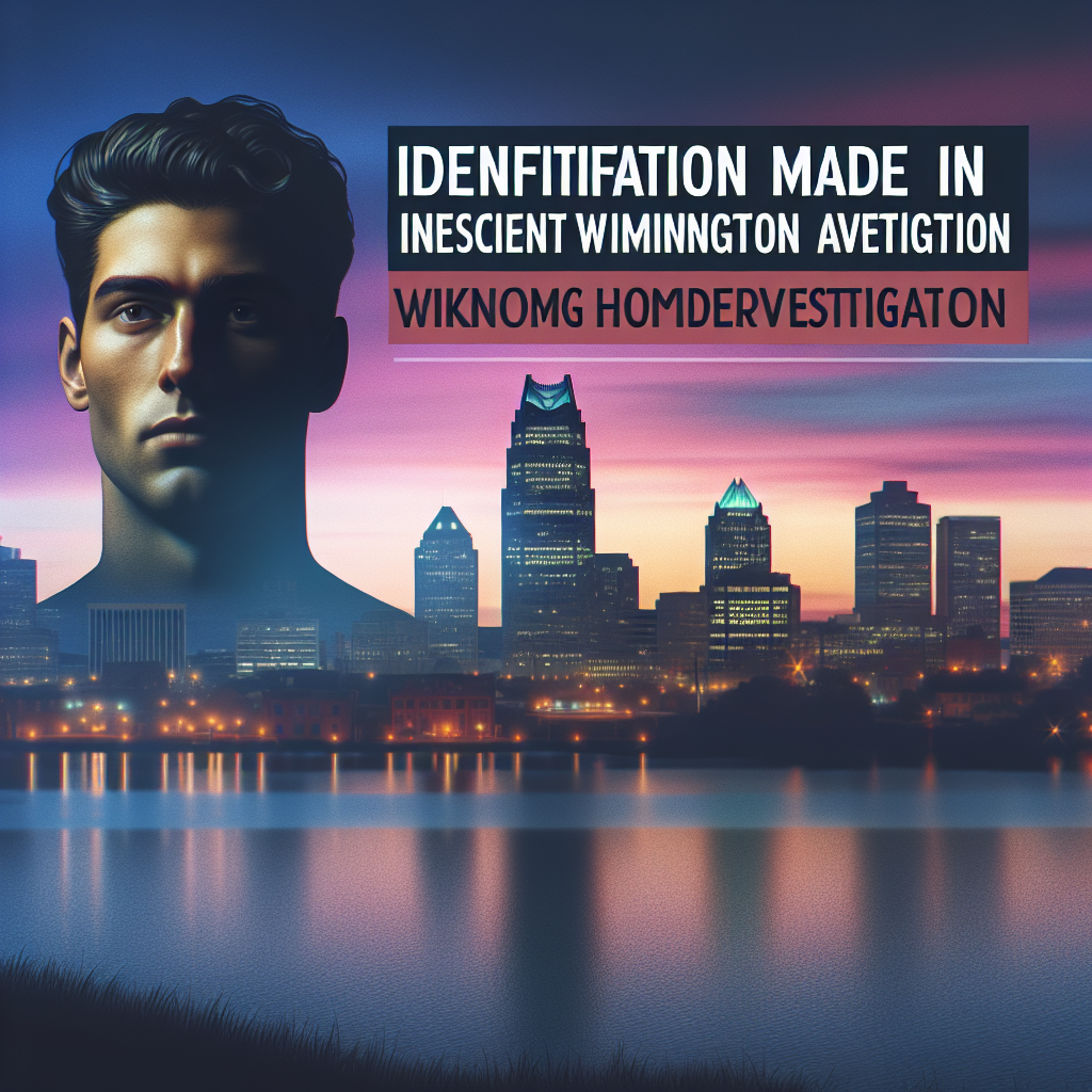 "Wilmington Police Identify Caleb Osborn as Homicide Victim: Seeking Public Assistance in Investigation"