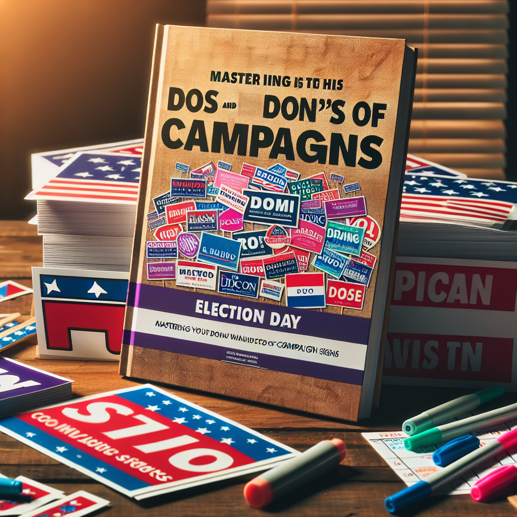 "Rules and Responsibilities: Navigating Campaign Sign Placement in Wilmington During Election Season"