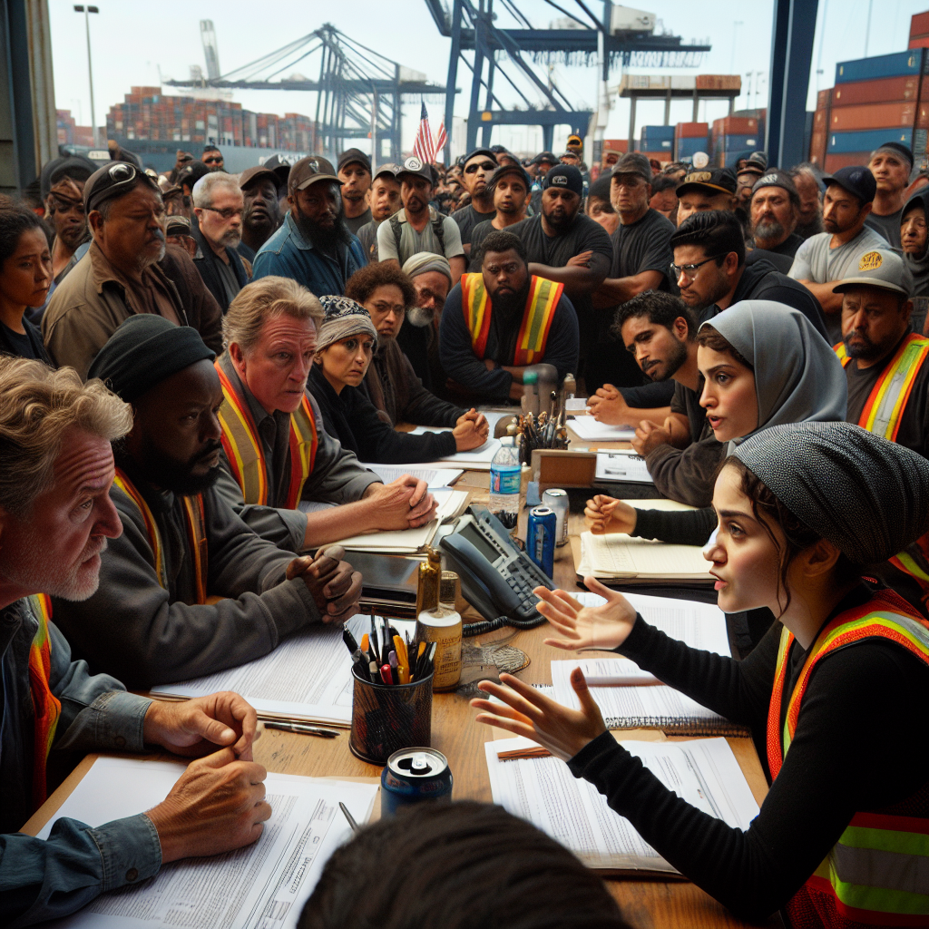 "Temporary Reprieve: Dockworkers Union Suspends Strike for Contract Negotiations"
