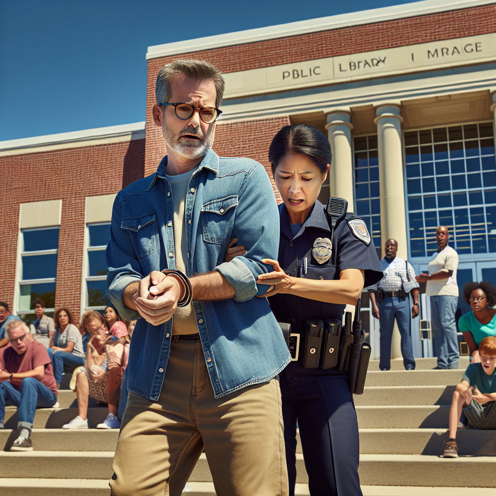 "Man Arrested for Felony Peeping Incident at New Hanover County Library Branch"