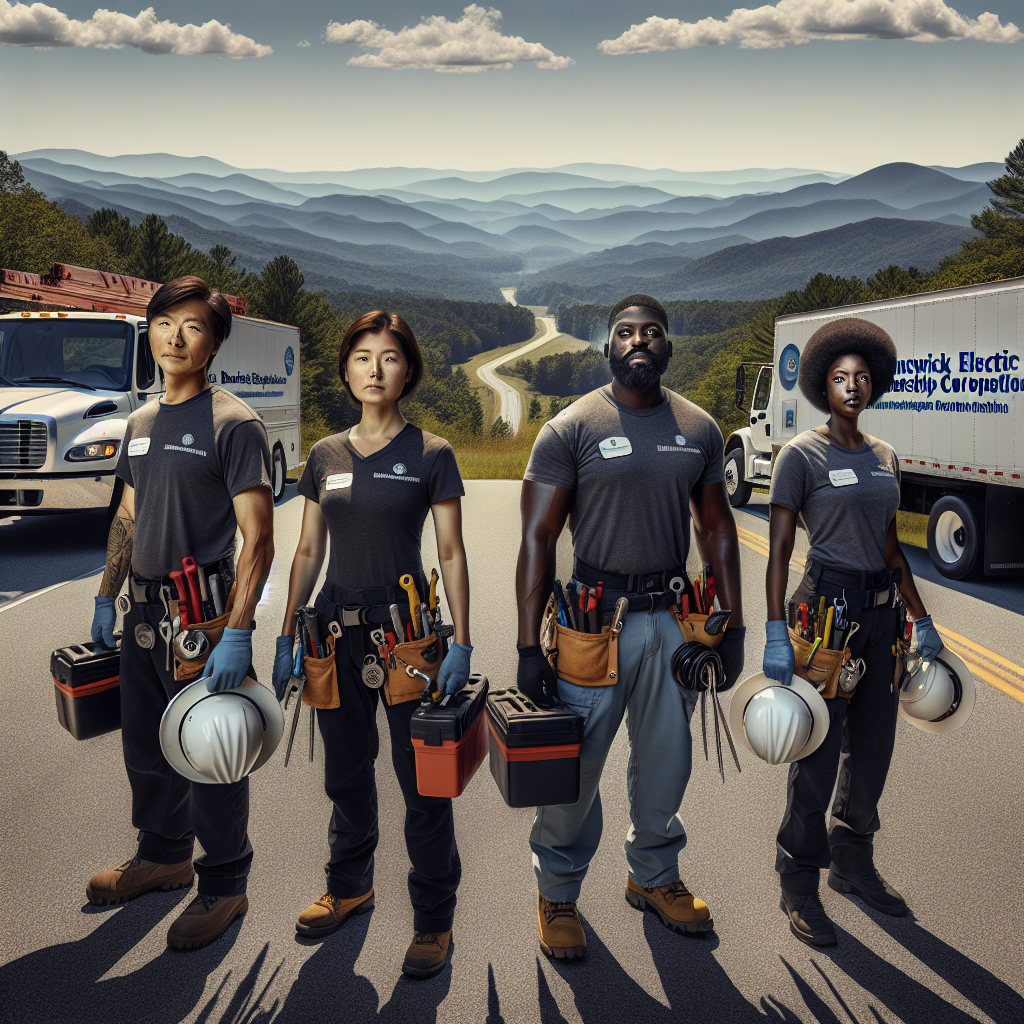 "Brunswick Electric Membership Corporation Crews Provide Aid in Restoring Power After Hurricane Helene"