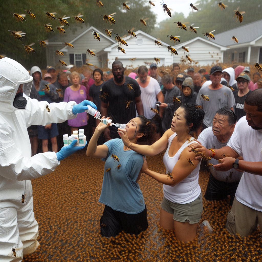 "North Carolina Health Workers Respond to Bee Swarms After Hurricane Flooding: Distribution of Benadryl and Epinephrine Injections for Safety"