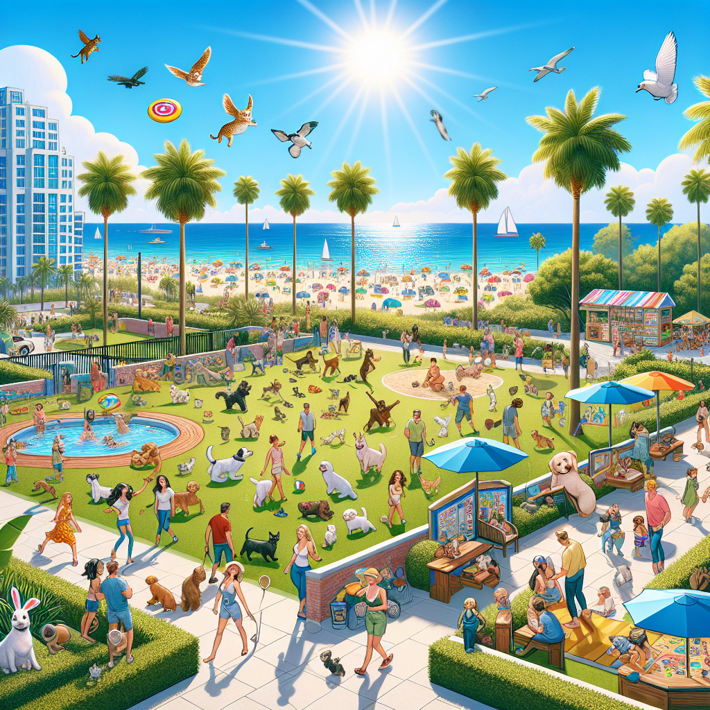 Title for a blog post: "Pets in the Park: A Day of Fun and Furry Friends at Carolina Beach"