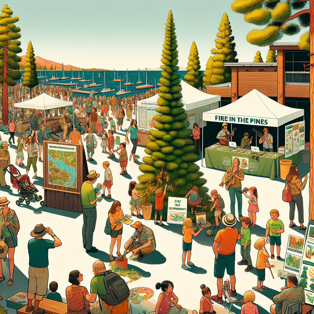 Title for a blog post: "Fire in the Pines Festival: Celebrating Ecosystems and Conservation at Halyburton Park"