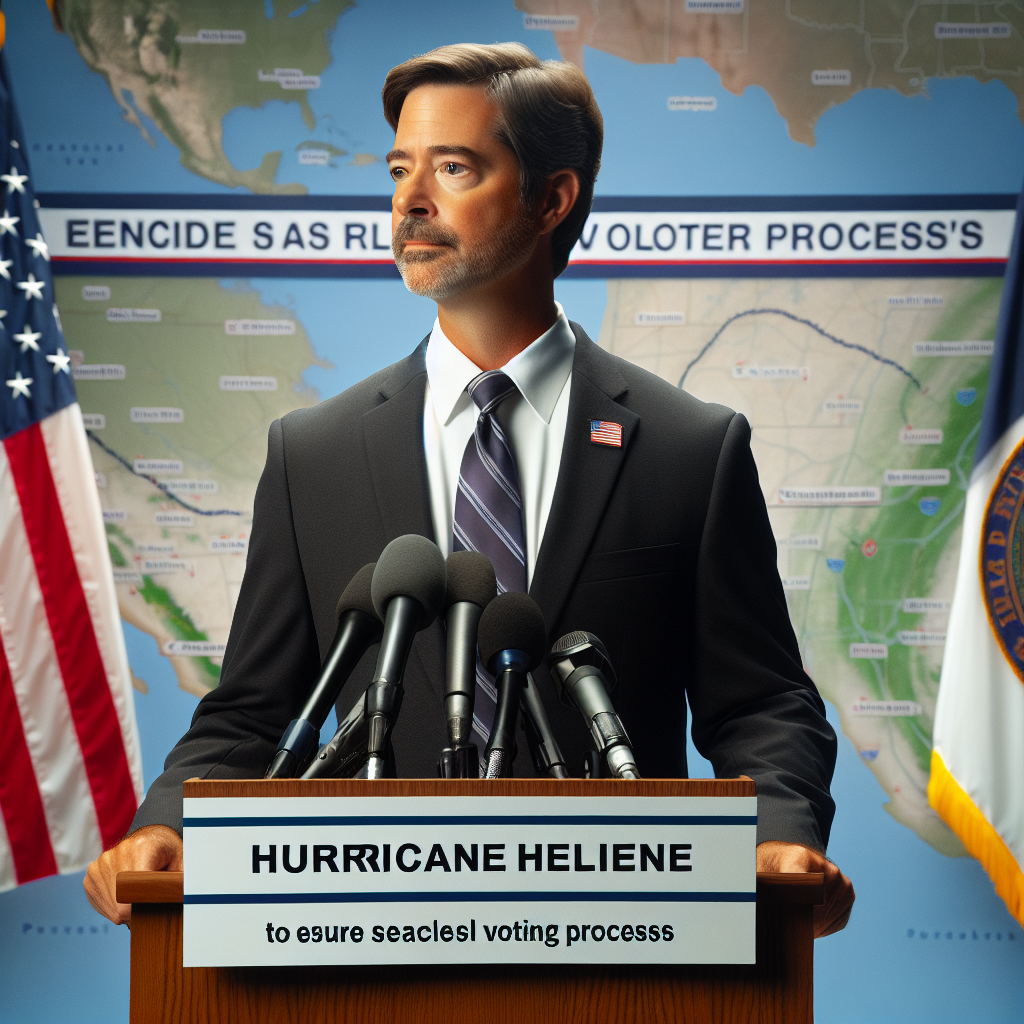 Title: "Georgia Elections Remain Resilient Amid Hurricane Helene Impact: Preparation and Adaptation for the Upcoming General Election"