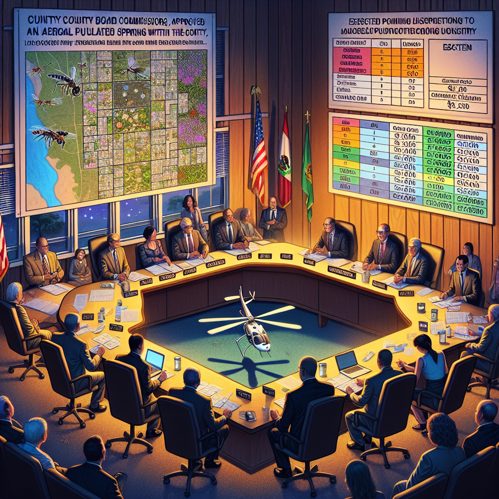 Title: "Brunswick County Takes Flight: Aerial Mosquito Control to Safeguard Residents and Natural Resources"