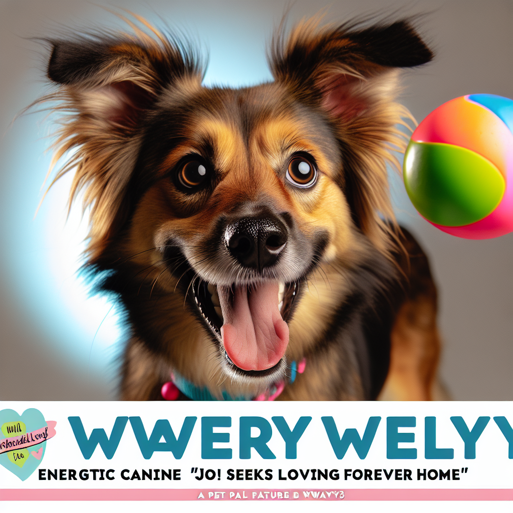 Title: "Meet Jolene: A Sweet and Energetic Companion Looking for a Forever Home!"