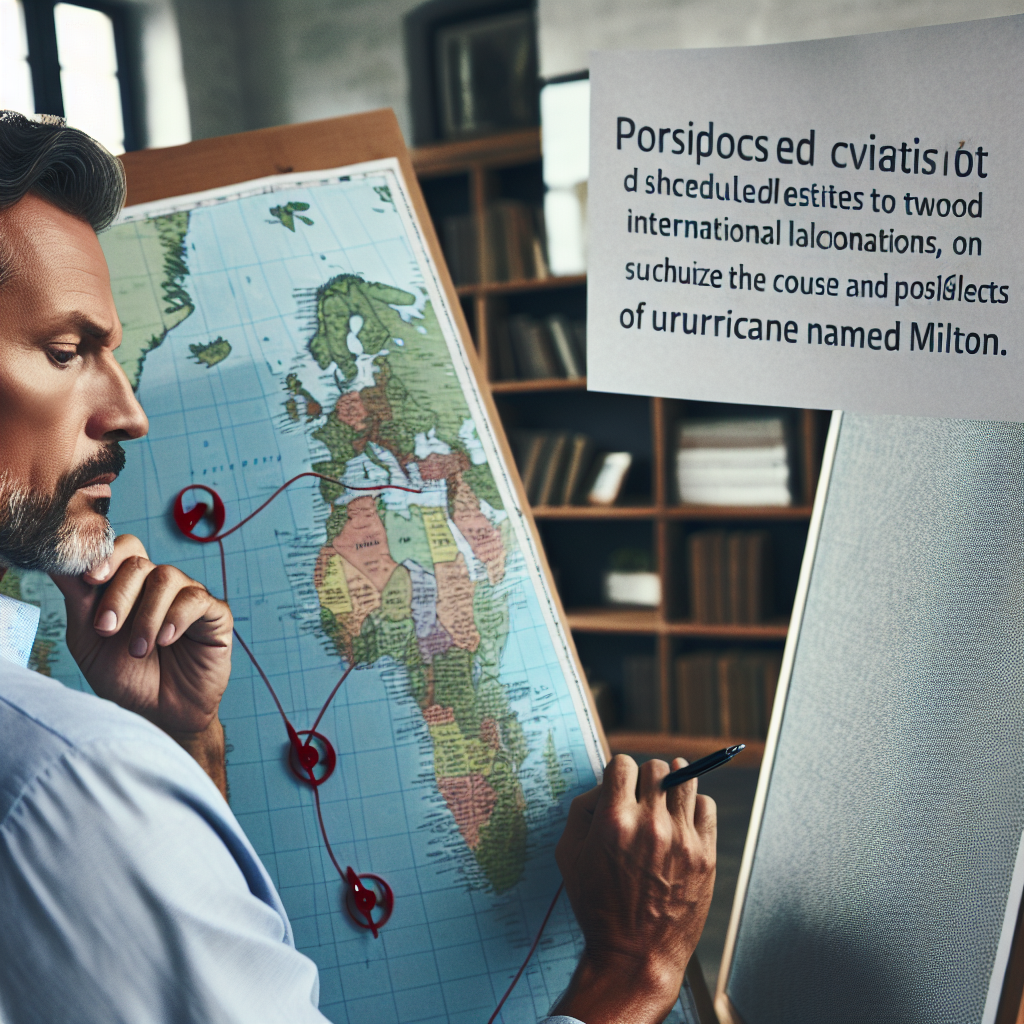 Title: "President Joe Biden Postpones Overseas Trip to Monitor Hurricane Milton's Impact on Florida"