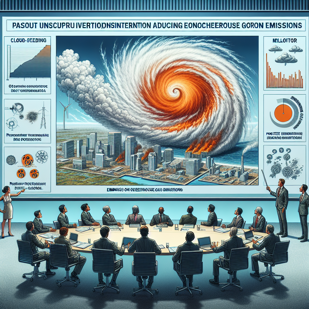 Title: "Understanding Hurricanes and Climate Change: The Limits of Human Intervention in the Face of Nature's Fury"