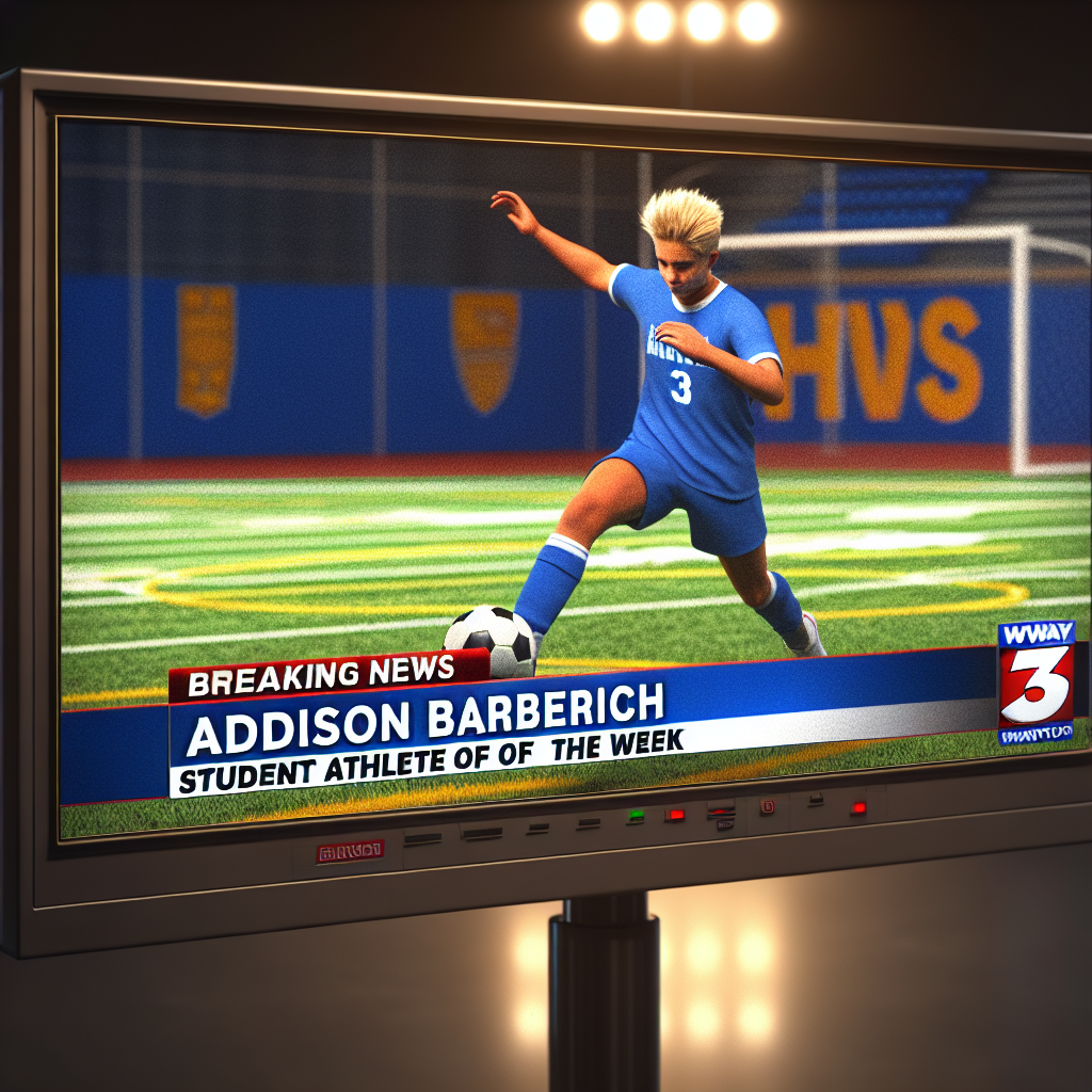 Title: "Student Athlete Spotlight: Addison Barberich Balances Athletics, Academics, Work, and Volunteerism with Remarkable Time Management"