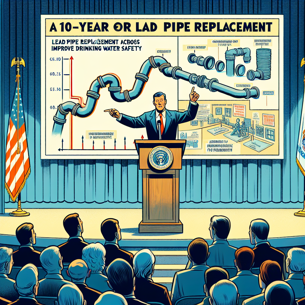 Title: "Biden Sets Aggressive 10-Year Plan for Lead Pipe Replacement Nationwide to Ensure Safe Drinking Water"