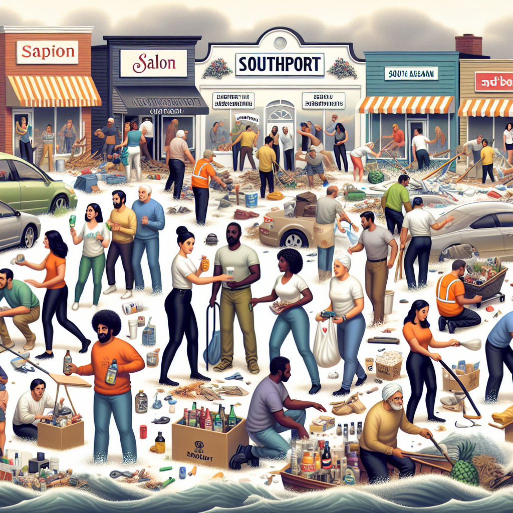 "Southport, NC: Road to Recovery After Potential Tropical Cyclone 8"