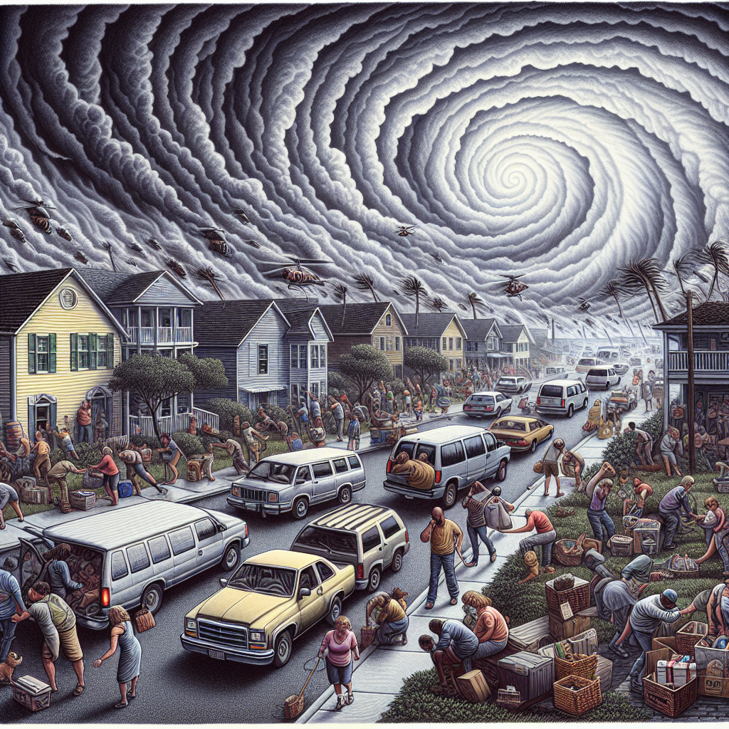 "Bracing for Impact: Residents Defiant as Hurricane Milton Bears Down on Florida"