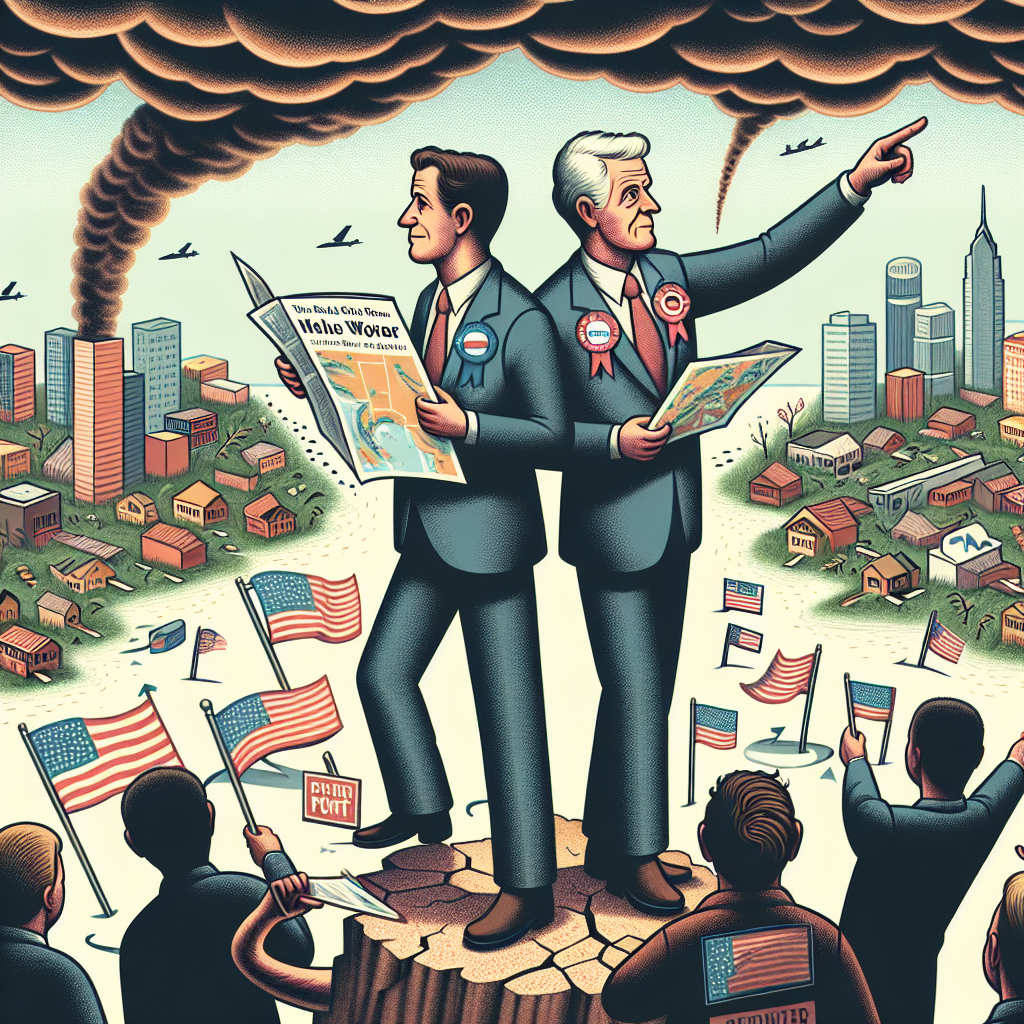 "Trump Rallies in Pennsylvania, Harris Heads West: Campaigning Amid Hurricane Milton"