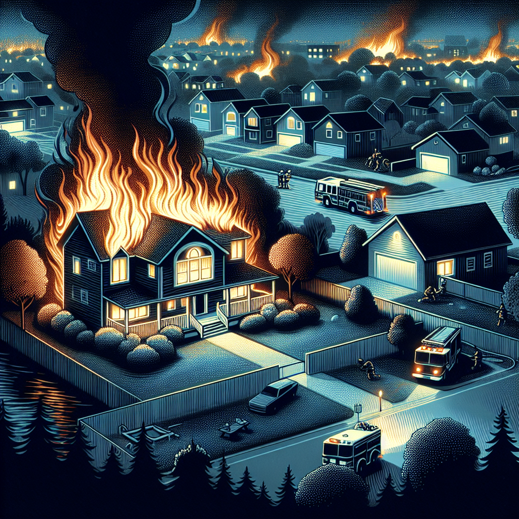 Title for Blog Post: "Wilmington Fire Department Responds to House Fire: Accidental Blaze Caused by Improperly Discarded Smoking Materials"