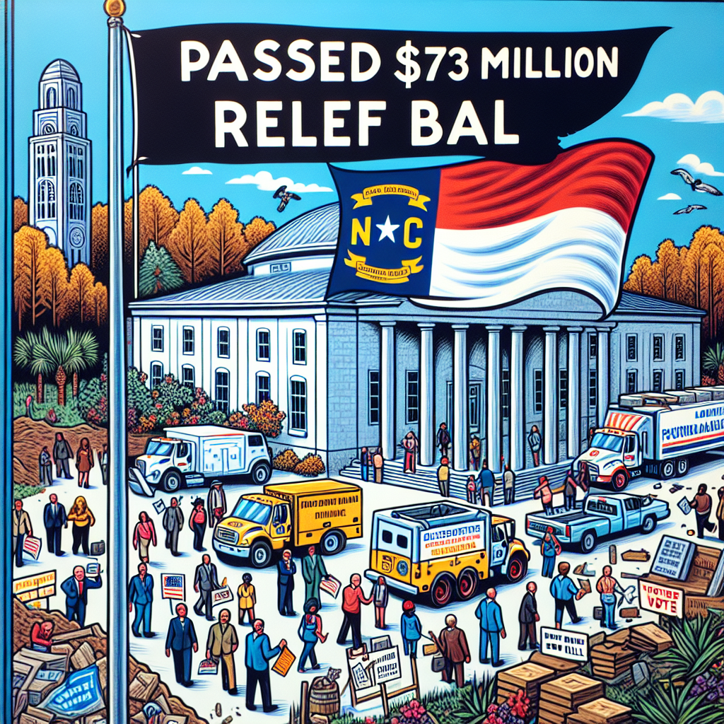Title for Blog Post: "North Carolina Legislators Approve $273 Million Relief Package Following Hurricane Helene Devastation"