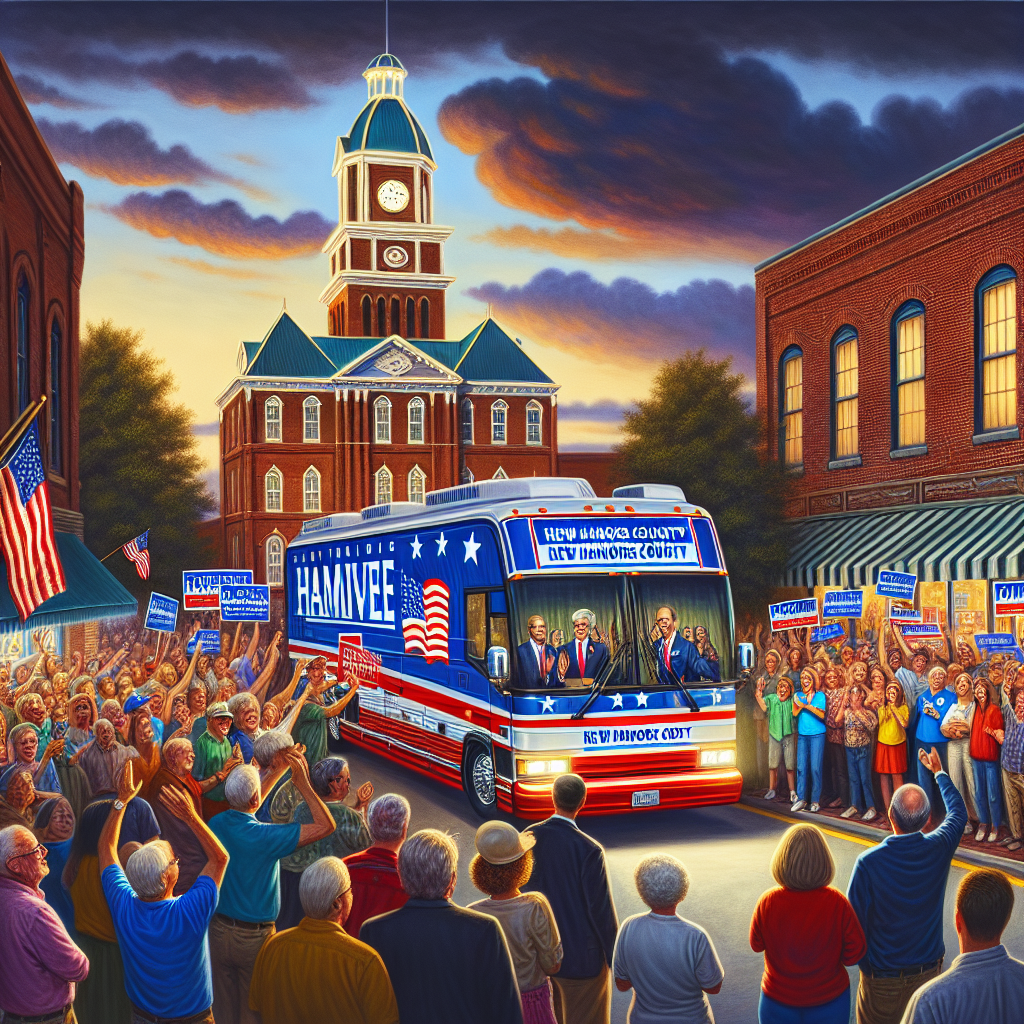 Title for Blog Post: "Trump Campaign Bus Tour Rolls Through North Carolina Ahead of 2024 Presidential Election"