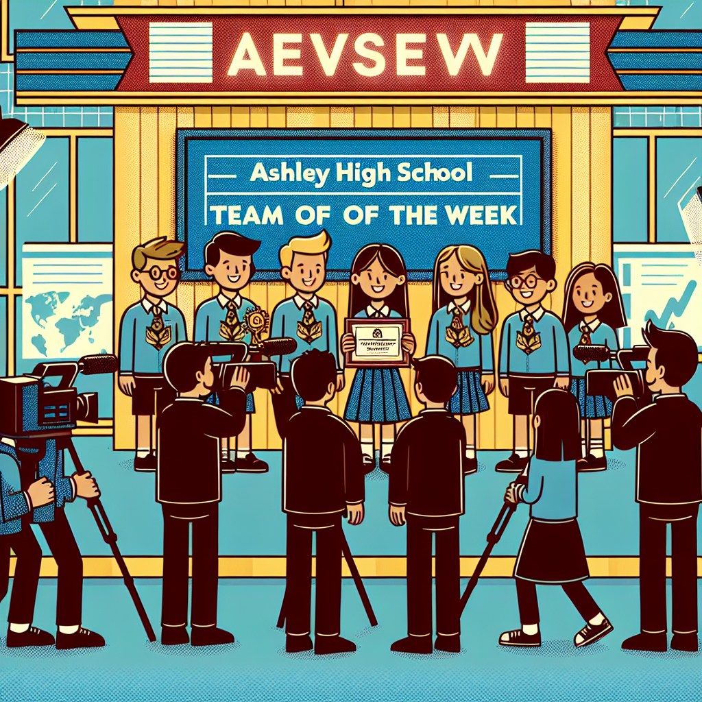 Title for Blog Post: "Ashley Screaming Eagles Named Team of the Week After Victory Over New Hanover"