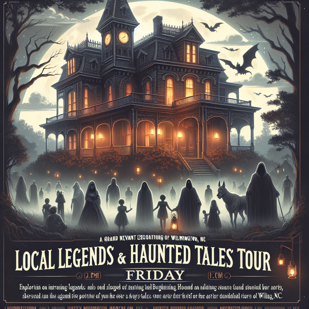 Blog Post Title: "Exploring Cape Fear Legends & Haunted Tales in Historic Downtown Wilmington with the Burgwin-Wright House"