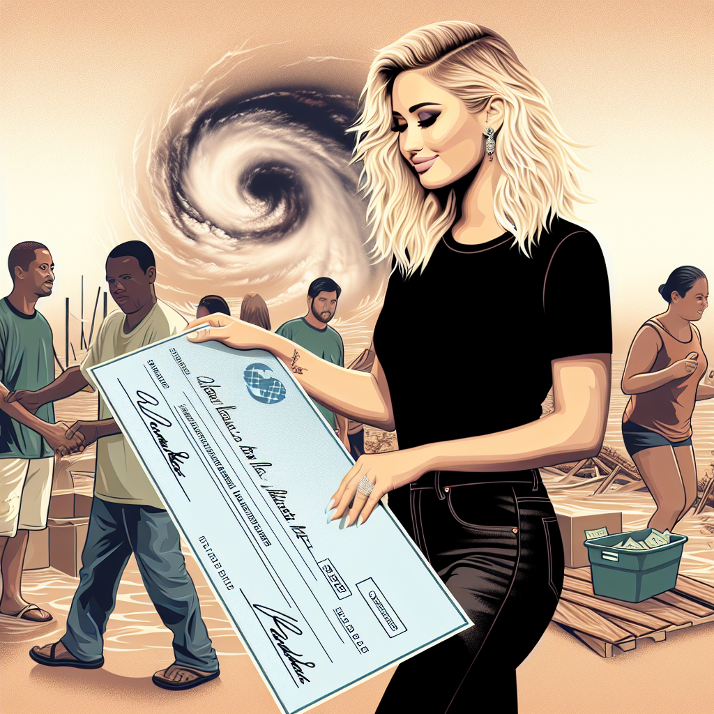 Blog Post Title: "Taylor Swift Donates $5 Million to Feeding America for Hurricane Relief Efforts"