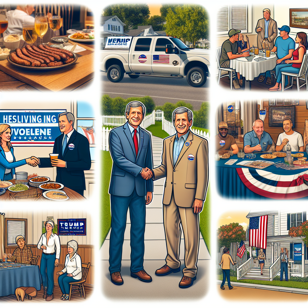 Title: "Lieutenant Governor Mark Robinson's Campaign Tour Hits New Hanover County with Engaging Events"